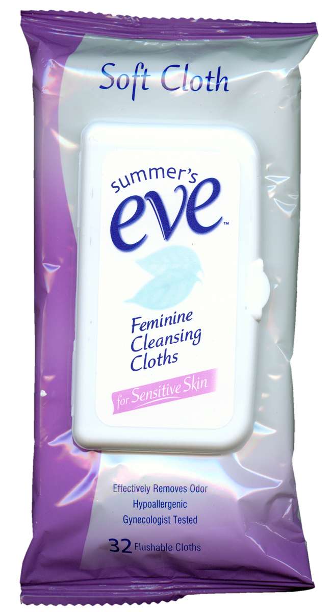 SUMMERS EVE CLEAN CLOTH SENS