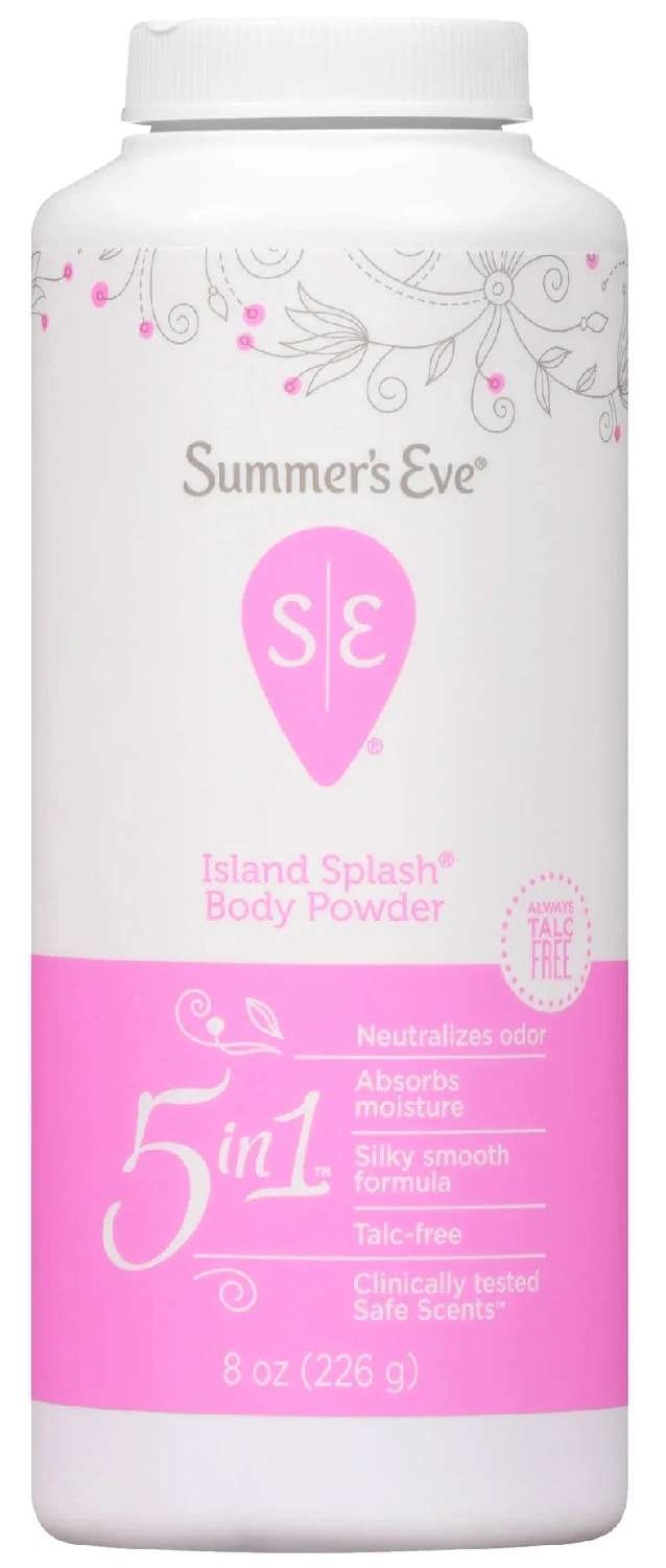 SUMMERS EVE BODY POWDER ISLAND SPLASH