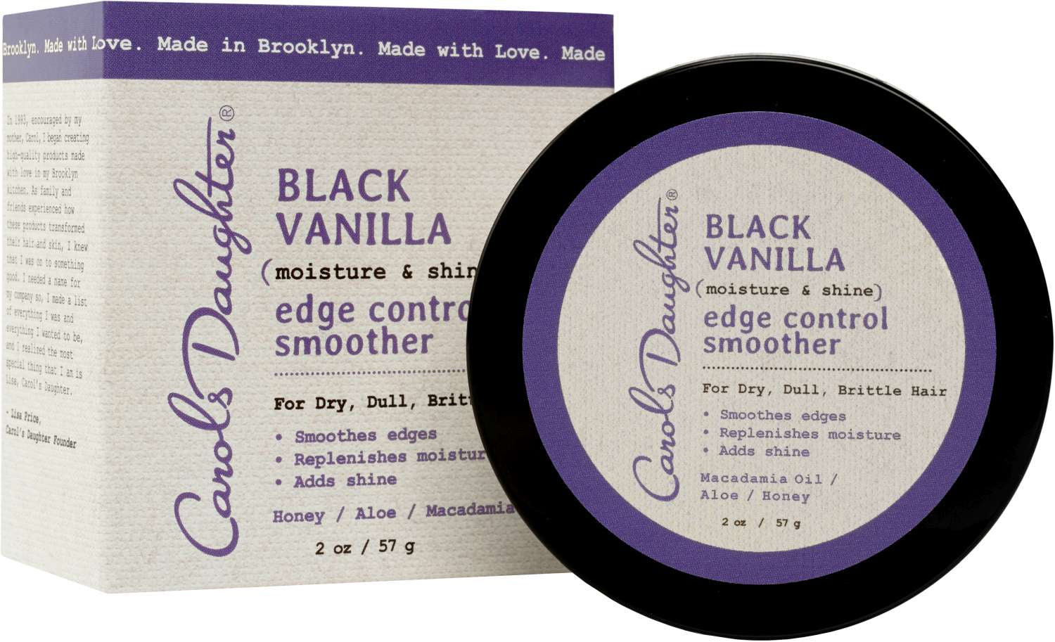 CAROLS BLK VAN EDGE CONTROL
