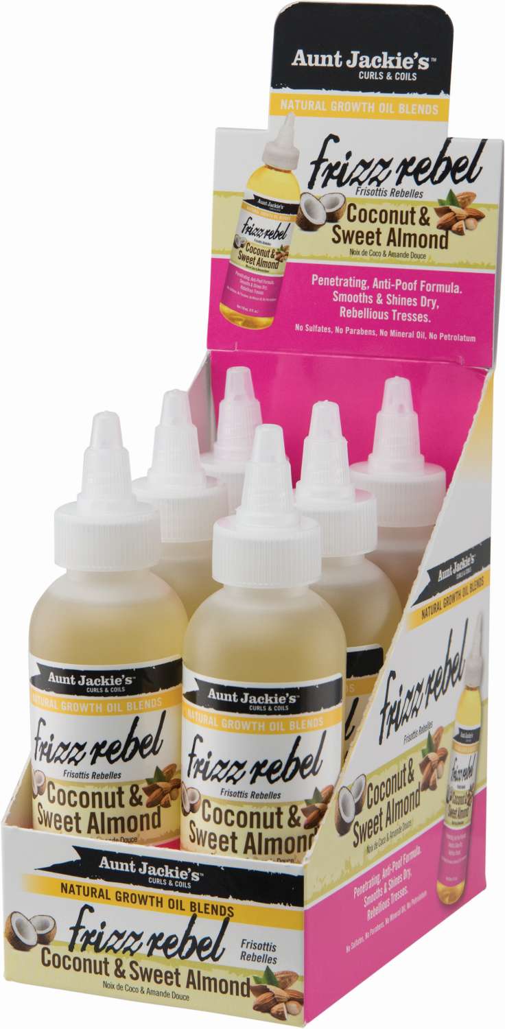 AUNT JACKIE OIL COCONUT/ALMOND 6/DP