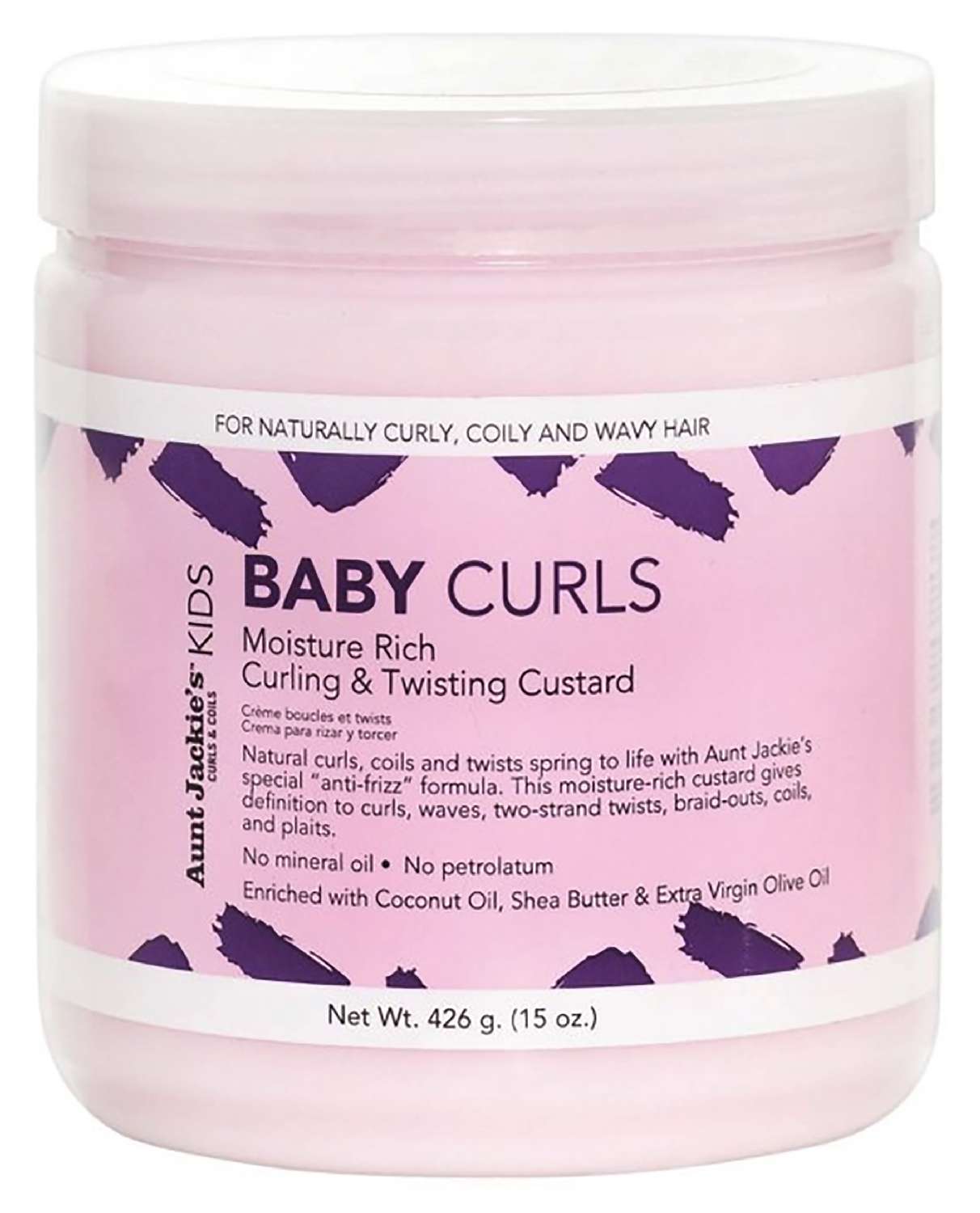 AUNT J KIDS BABY CURL CUSTARD