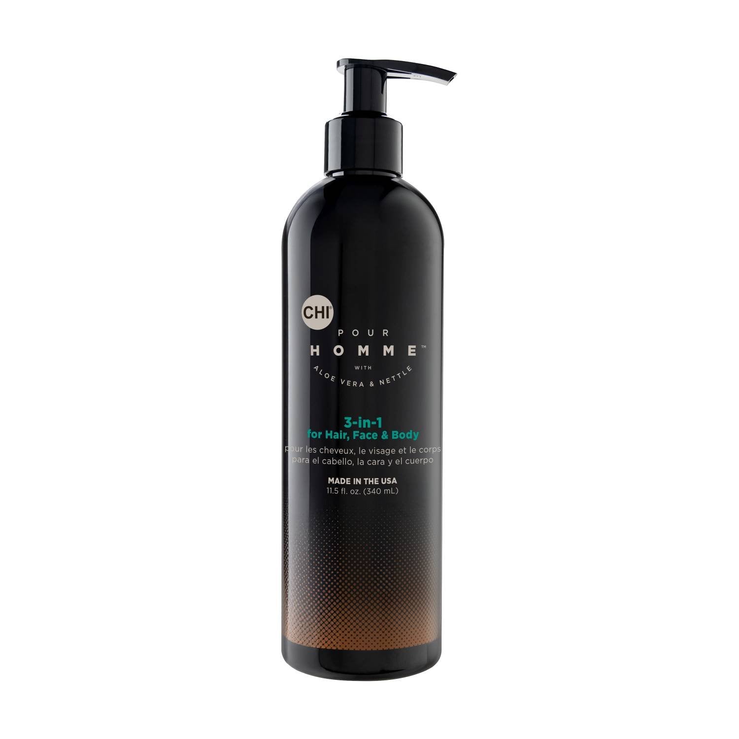 CHI POUR HOMME 3-IN-1 WASH 11.5 OZ