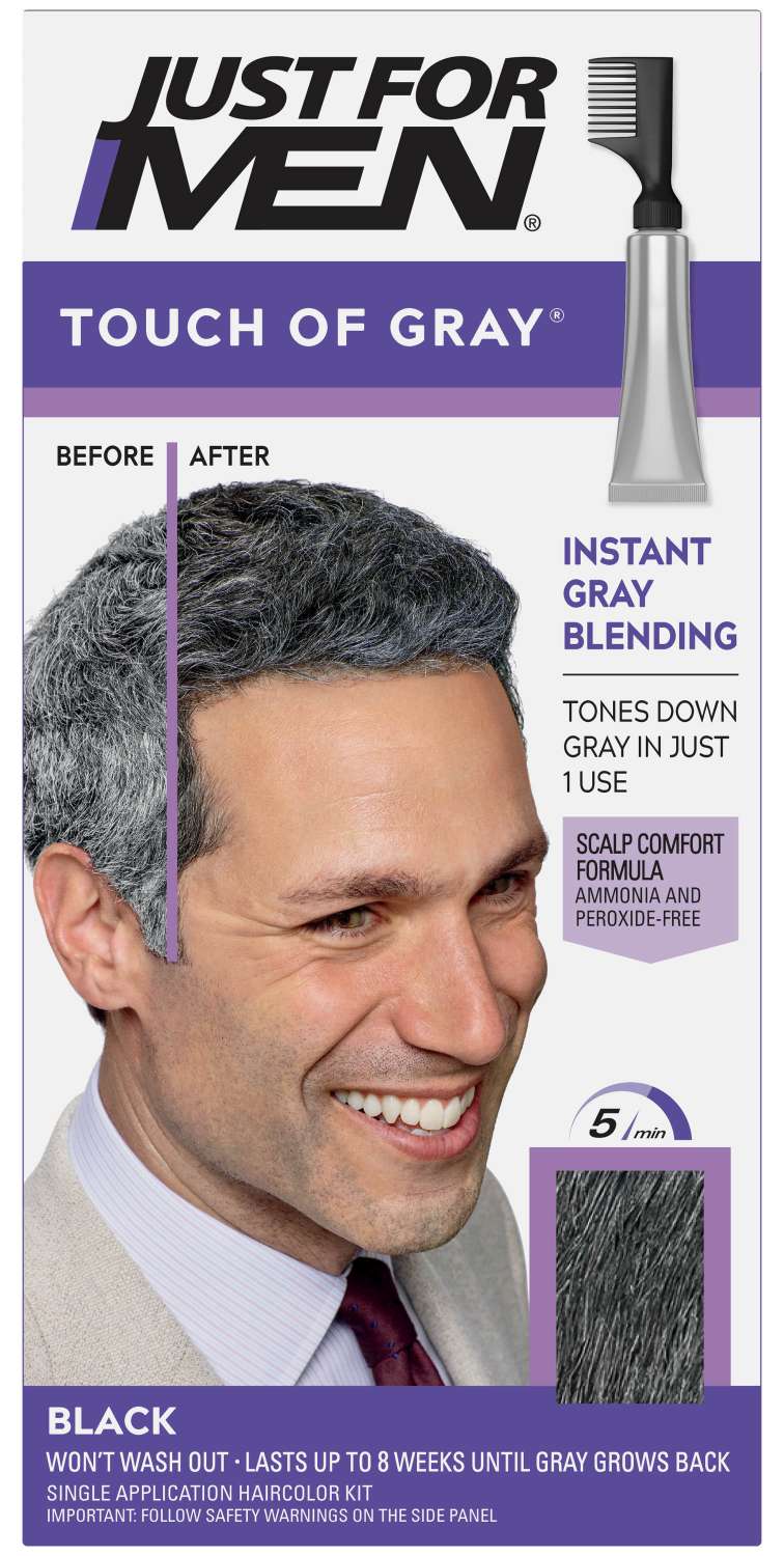 JFMEN TOUCH OF GRAY [BLACK]