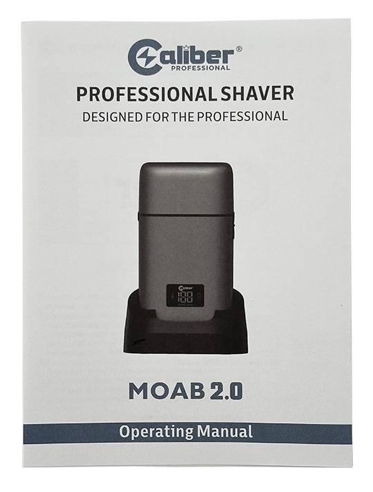 CALIBER SHAVER MOAB 2.0 TRIPLE FOIL