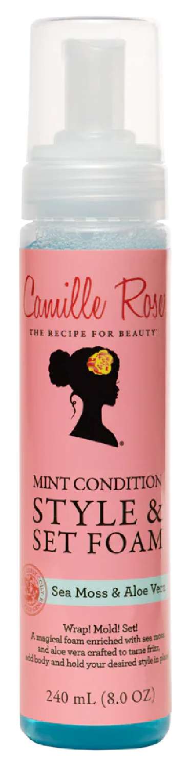 CAMILLE ROSE MINT COND STYLE/SET FOAM