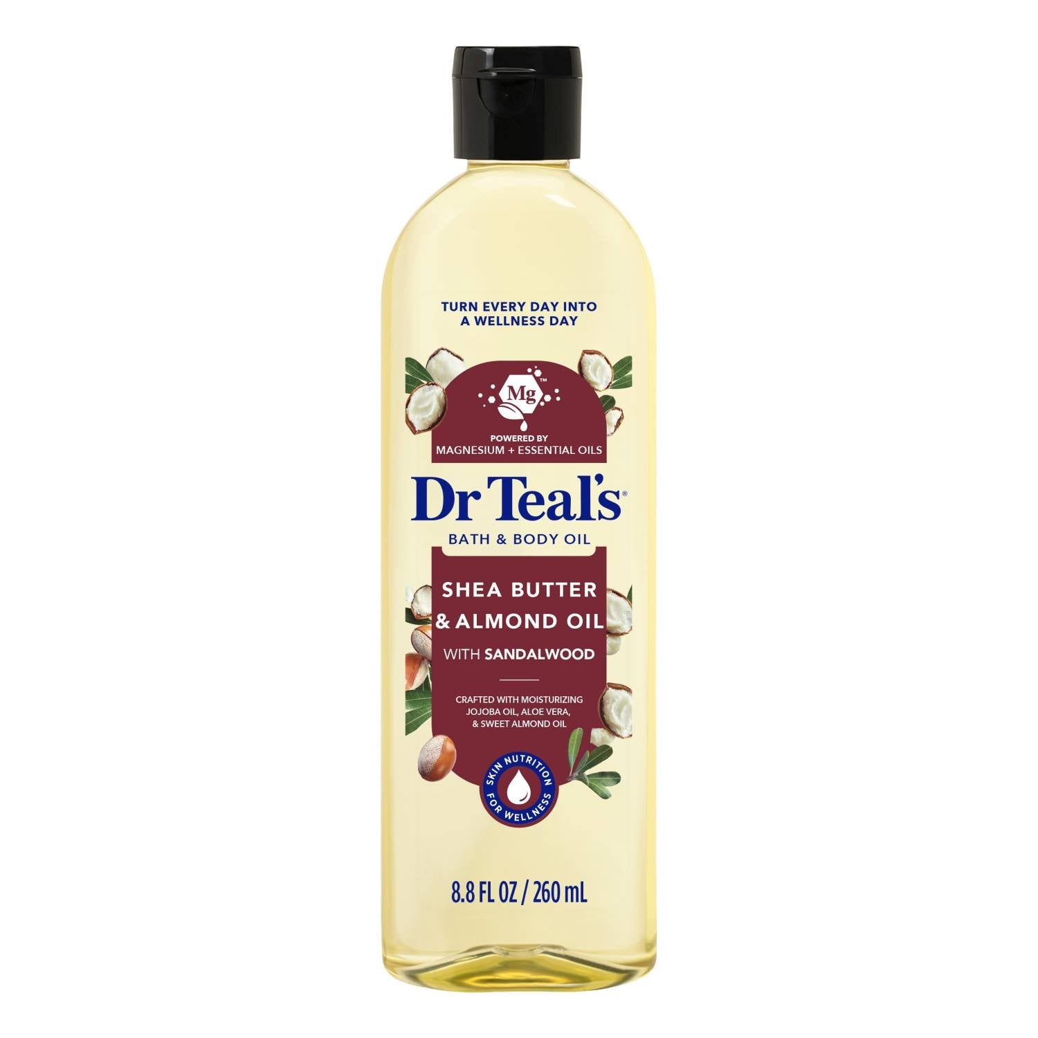 DR TEAL BODY OIL SHEA BUTTER/ALMOND OIL