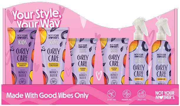 NYM KIDS CURLY CARE DISPLAY HEADER