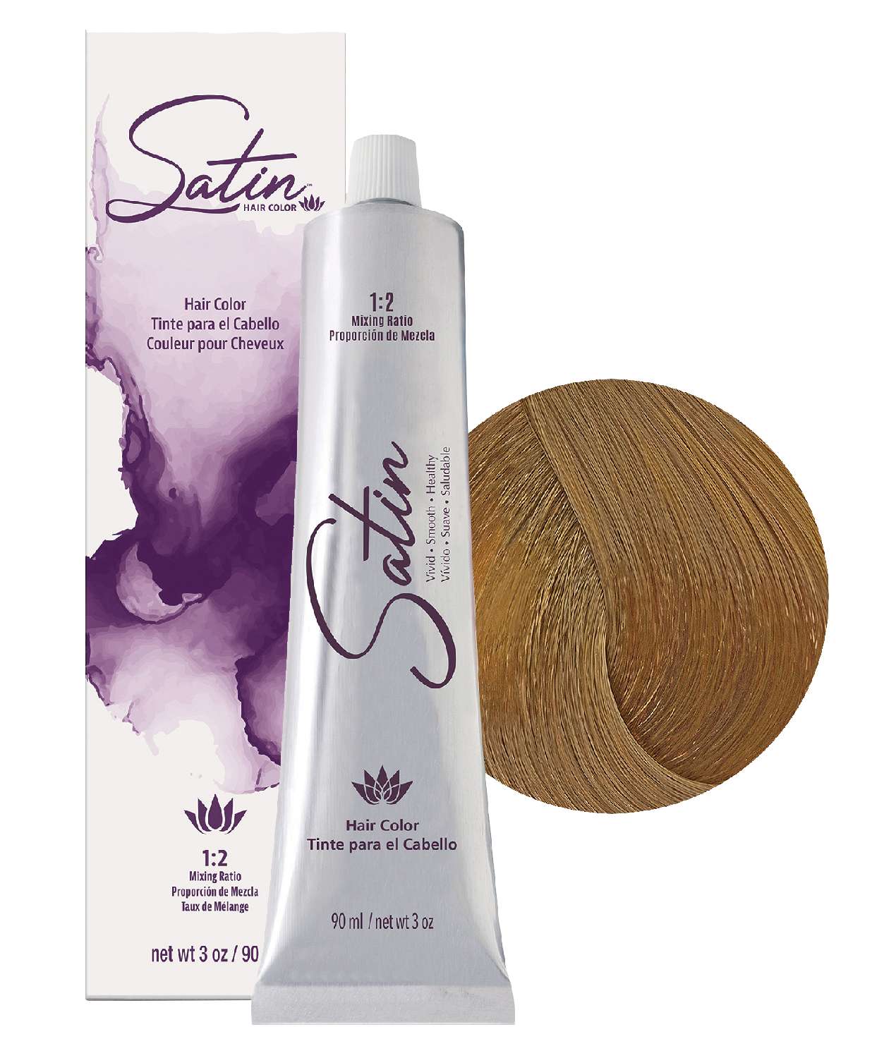 SATIN H/C 7N BLONDE