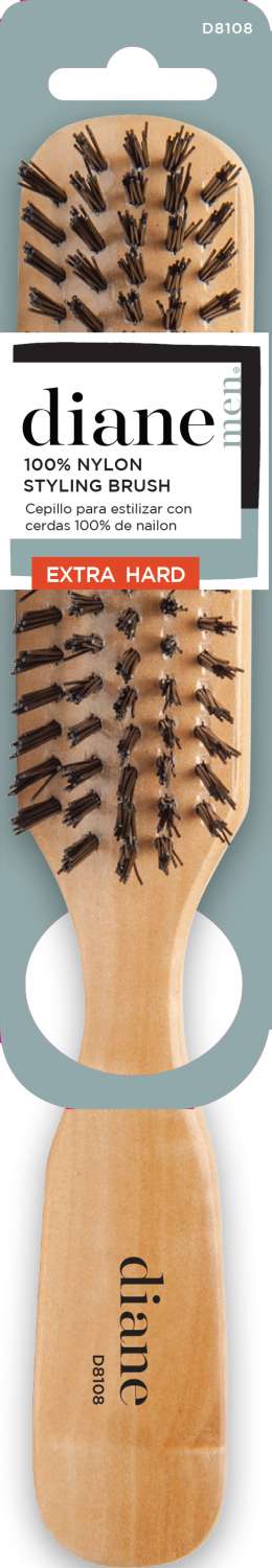 DIANE BRUSH NYLON WOOD HANDLE