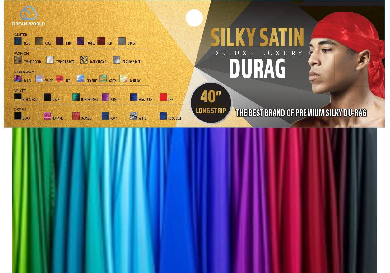 DREAM M-DURAG SMOOTHandTHICK SWATCHES
