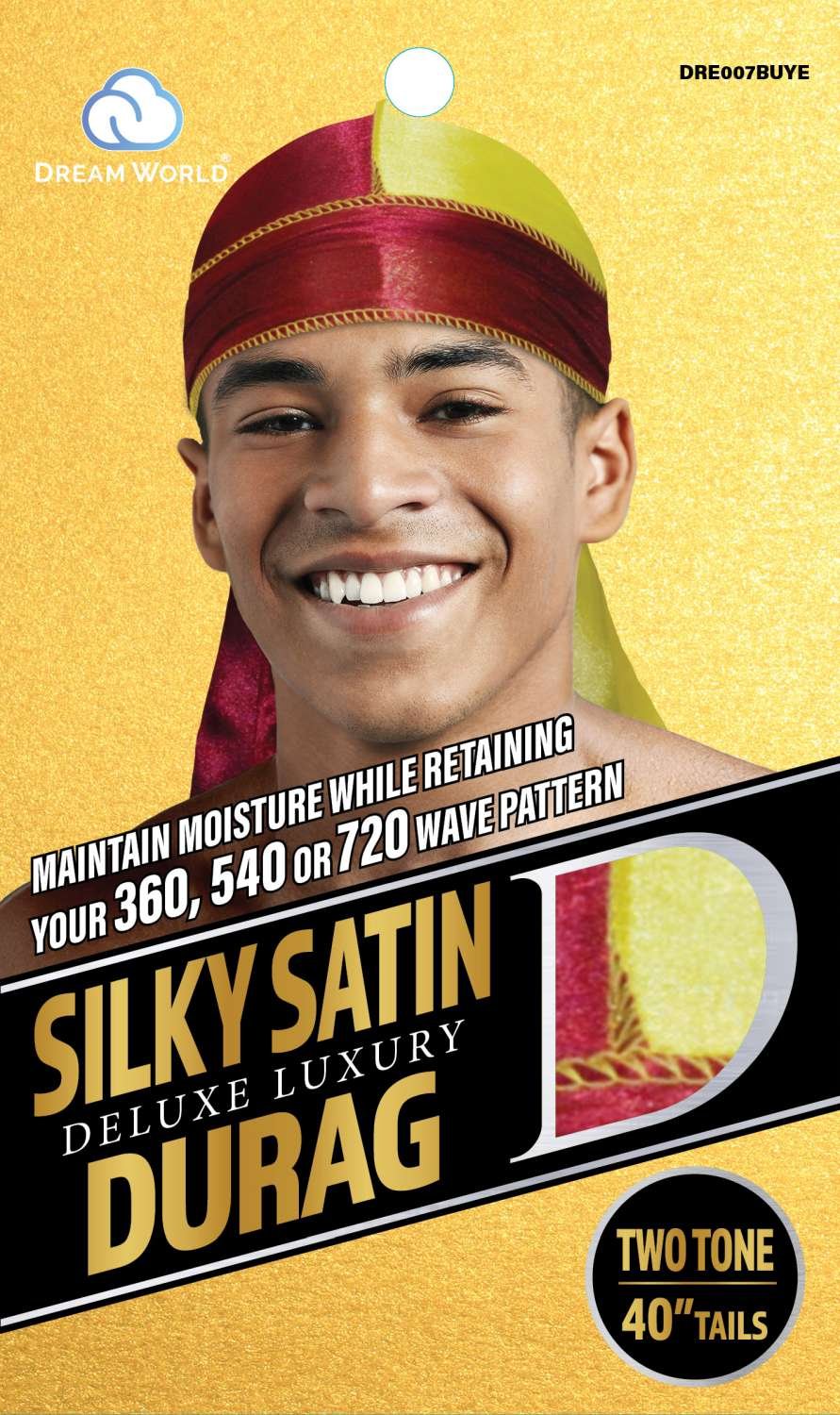 DREAM M-DURAG SMOOTH AND THICK 2 TONE BU/YE