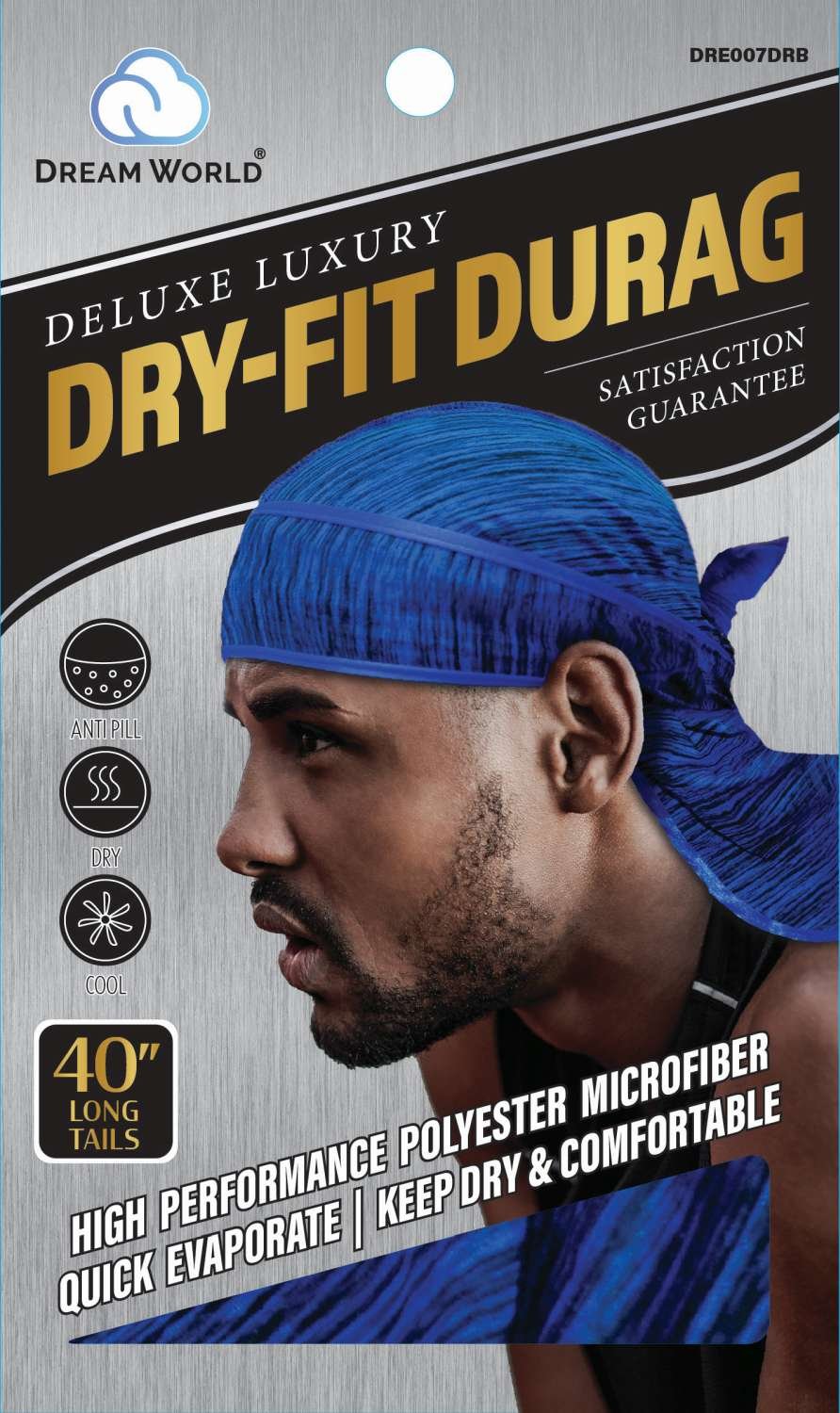 DREAM M-DURAG SMOOTH AND THICK DRI FIT D/RB