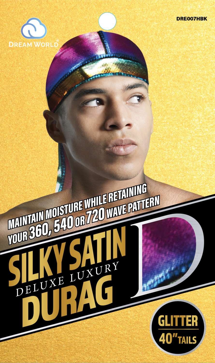 DREAM M-DURAG SMOOTH AND THICK HOLO H/BK