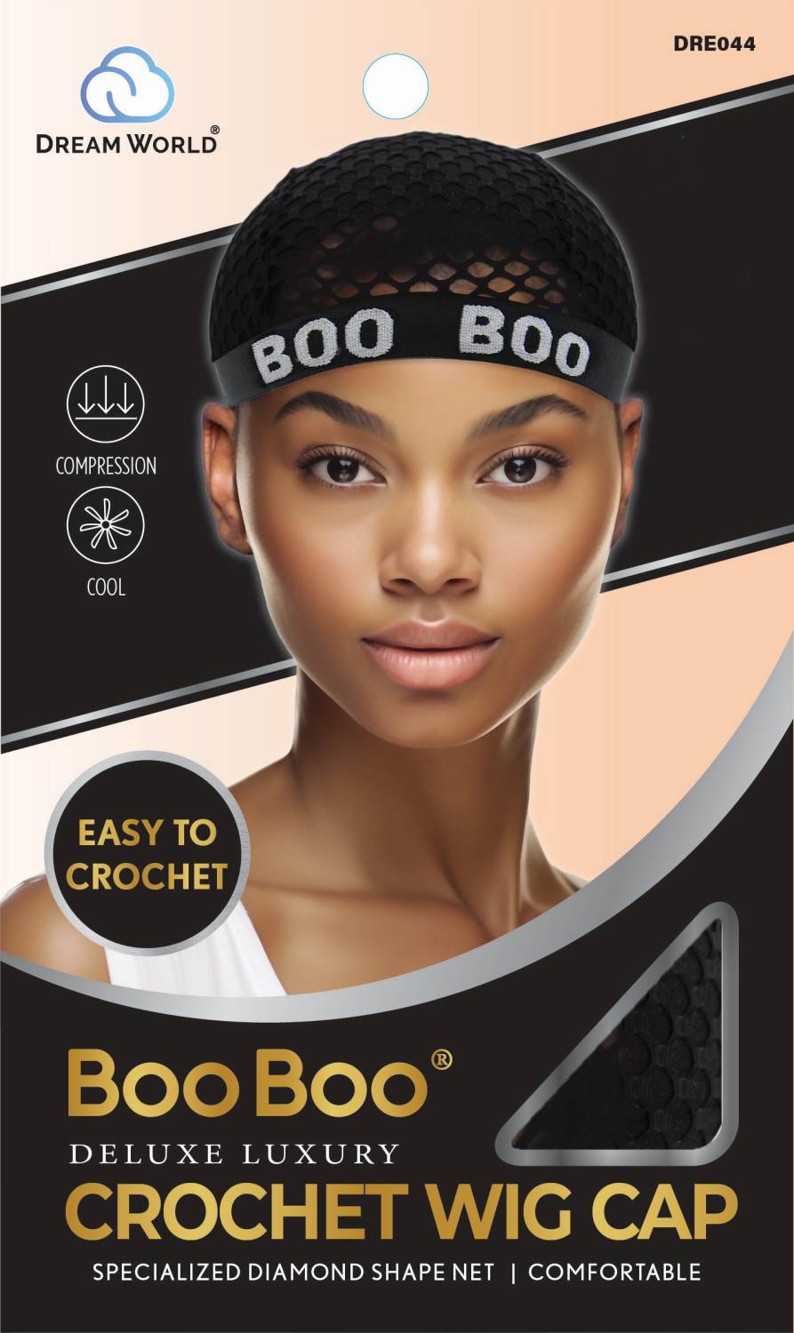 DREAM W-CROCHET WIG CAP BOO BOO