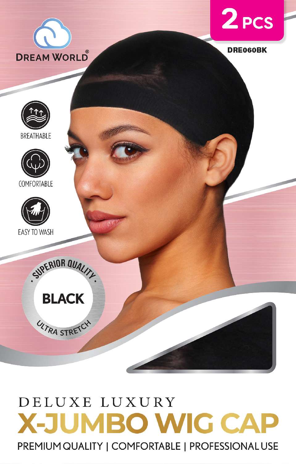 DREAM W-WIG CAP 2PCS X-JUMBO