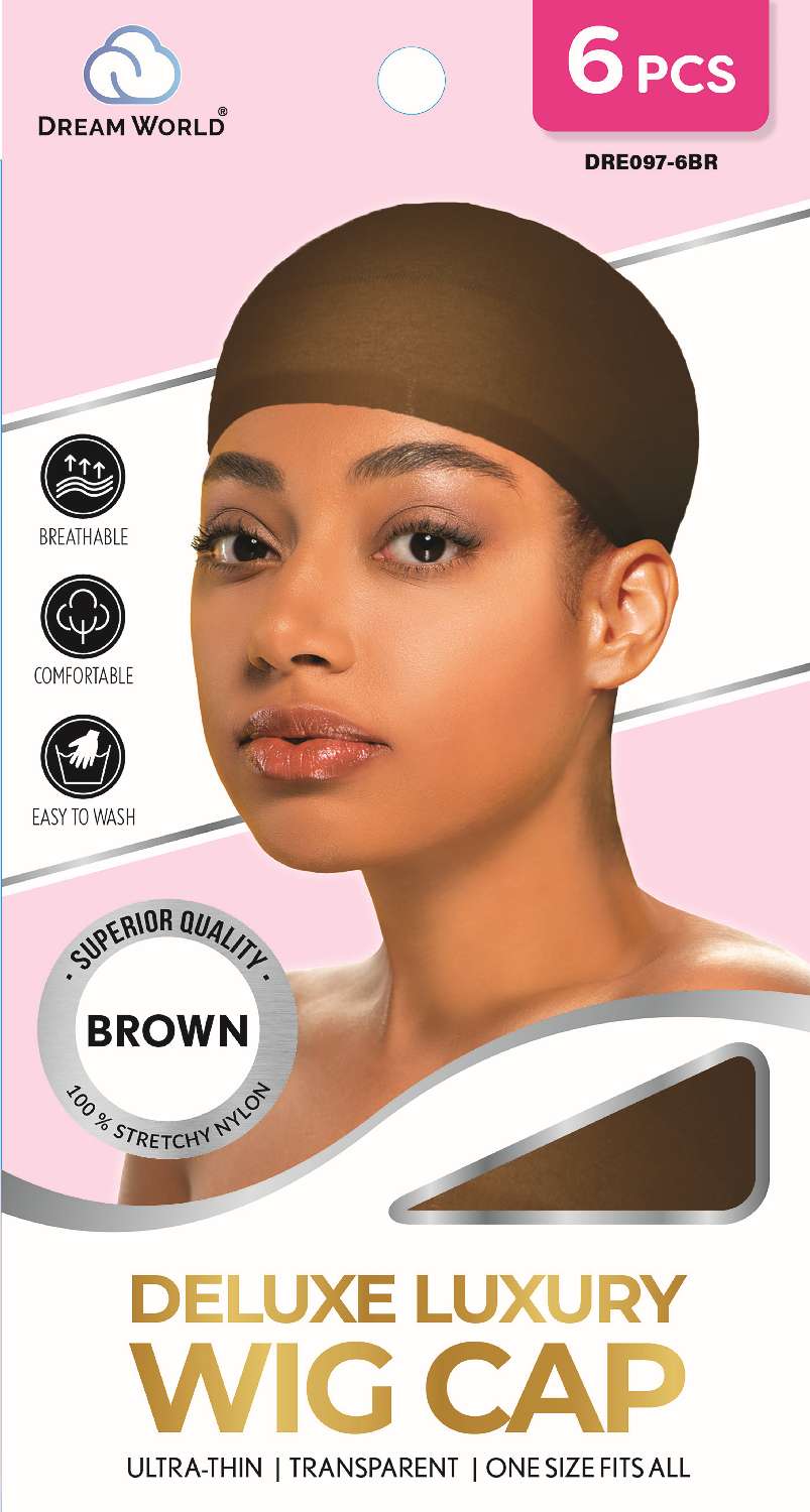 DREAM W-WIG CAP 6PC