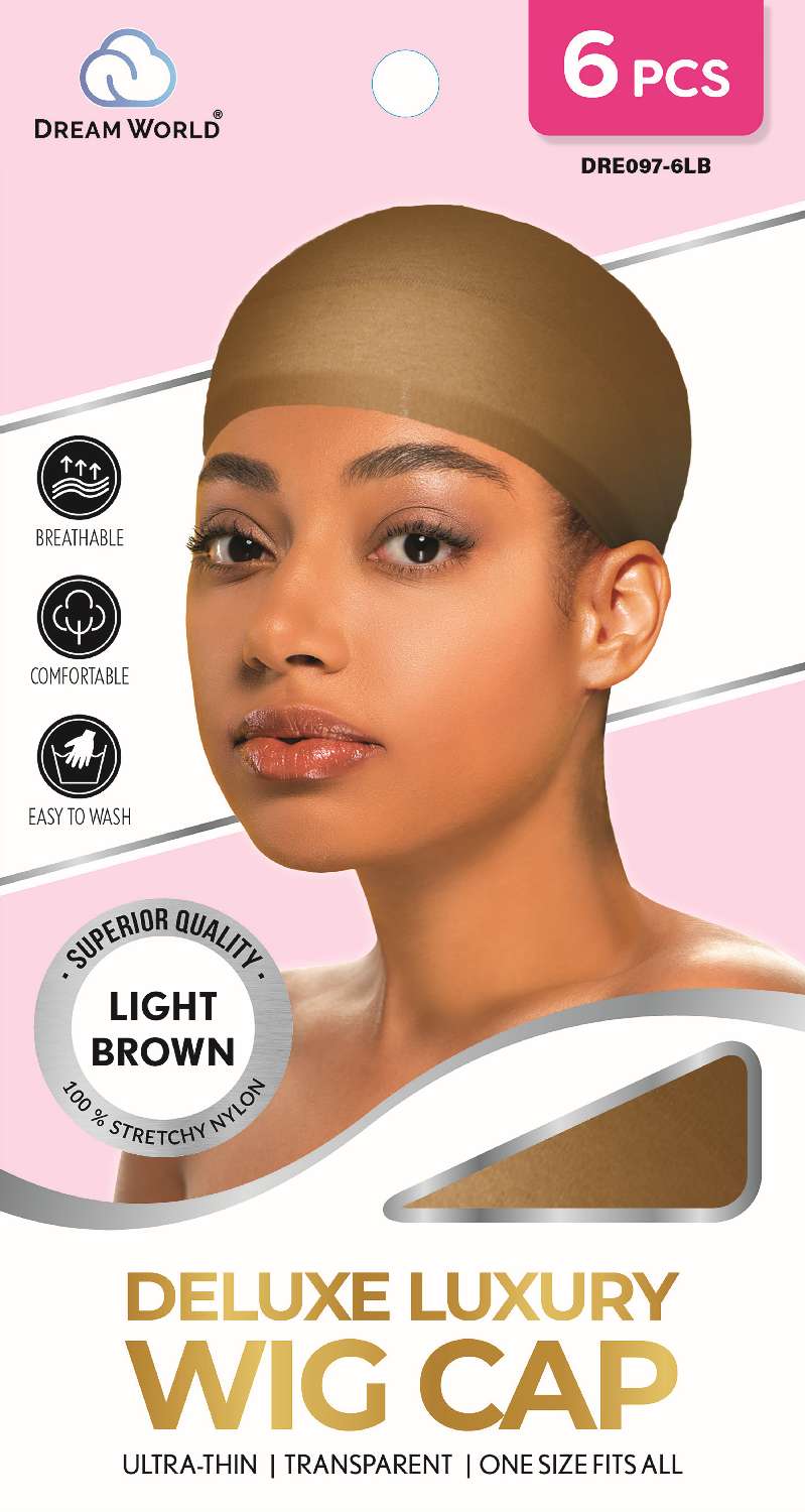 DREAM W-WIG CAP 6PC