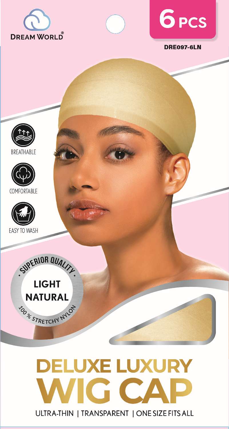 DREAM W-WIG CAP 6PC