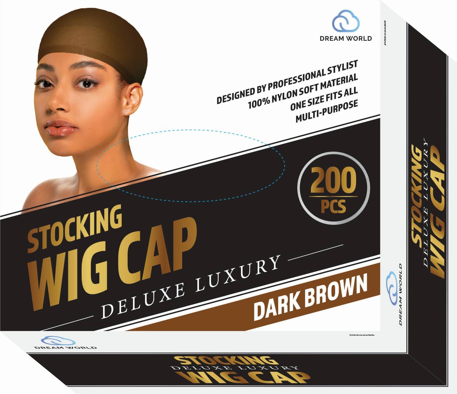 DREAM W-WIG CAP 200/BX [BULK]