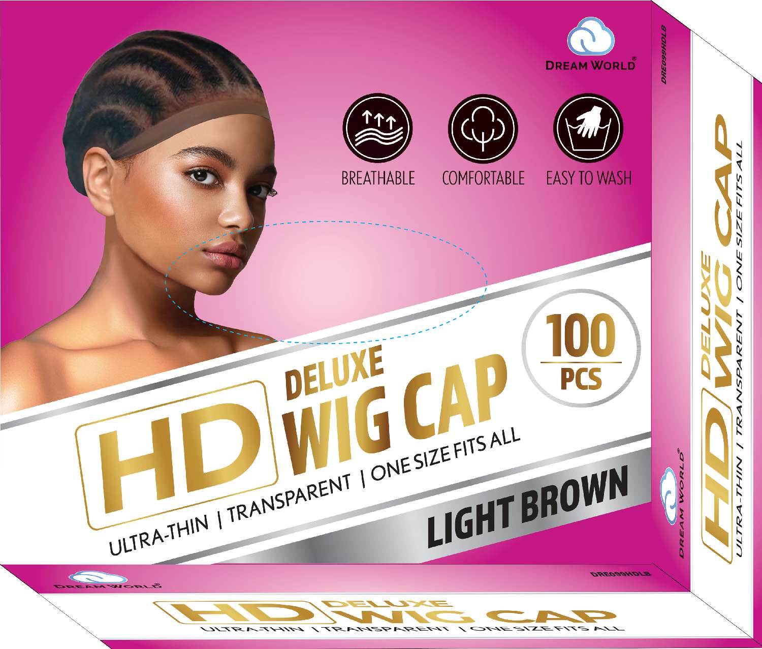 DREAM W-WIG CAP 100/BX [BULK]