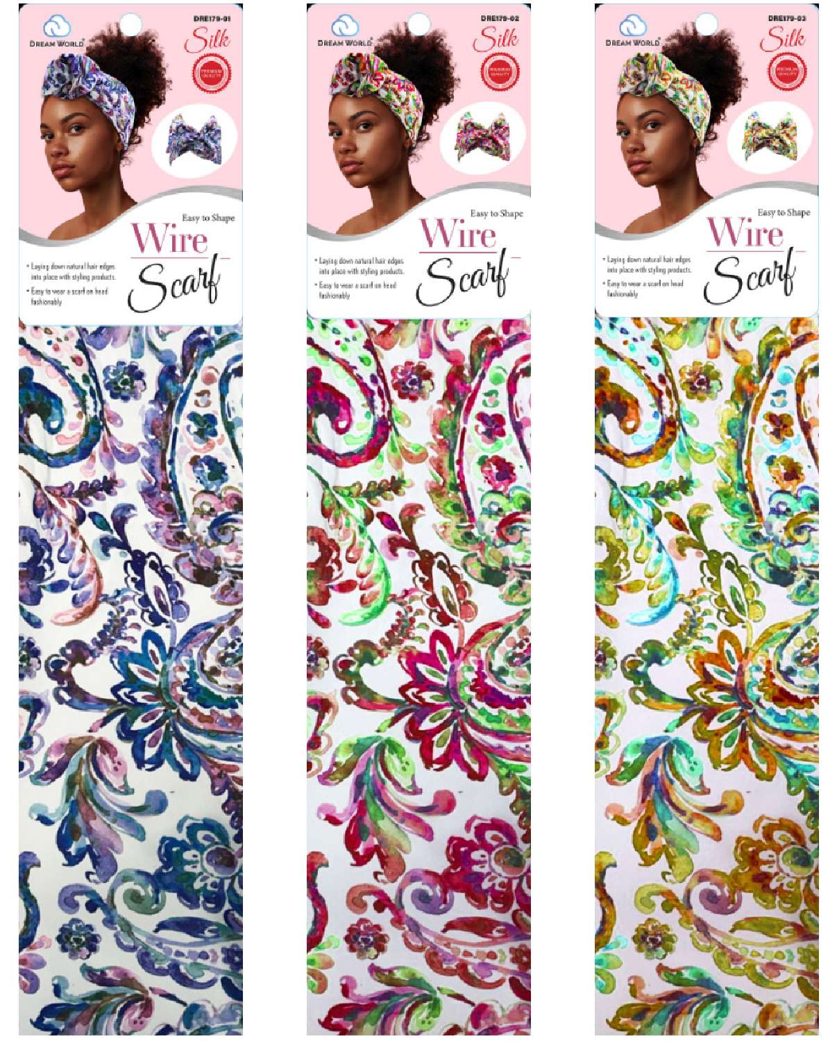 DREAM W-SCARF WIRED NO.1 - 3