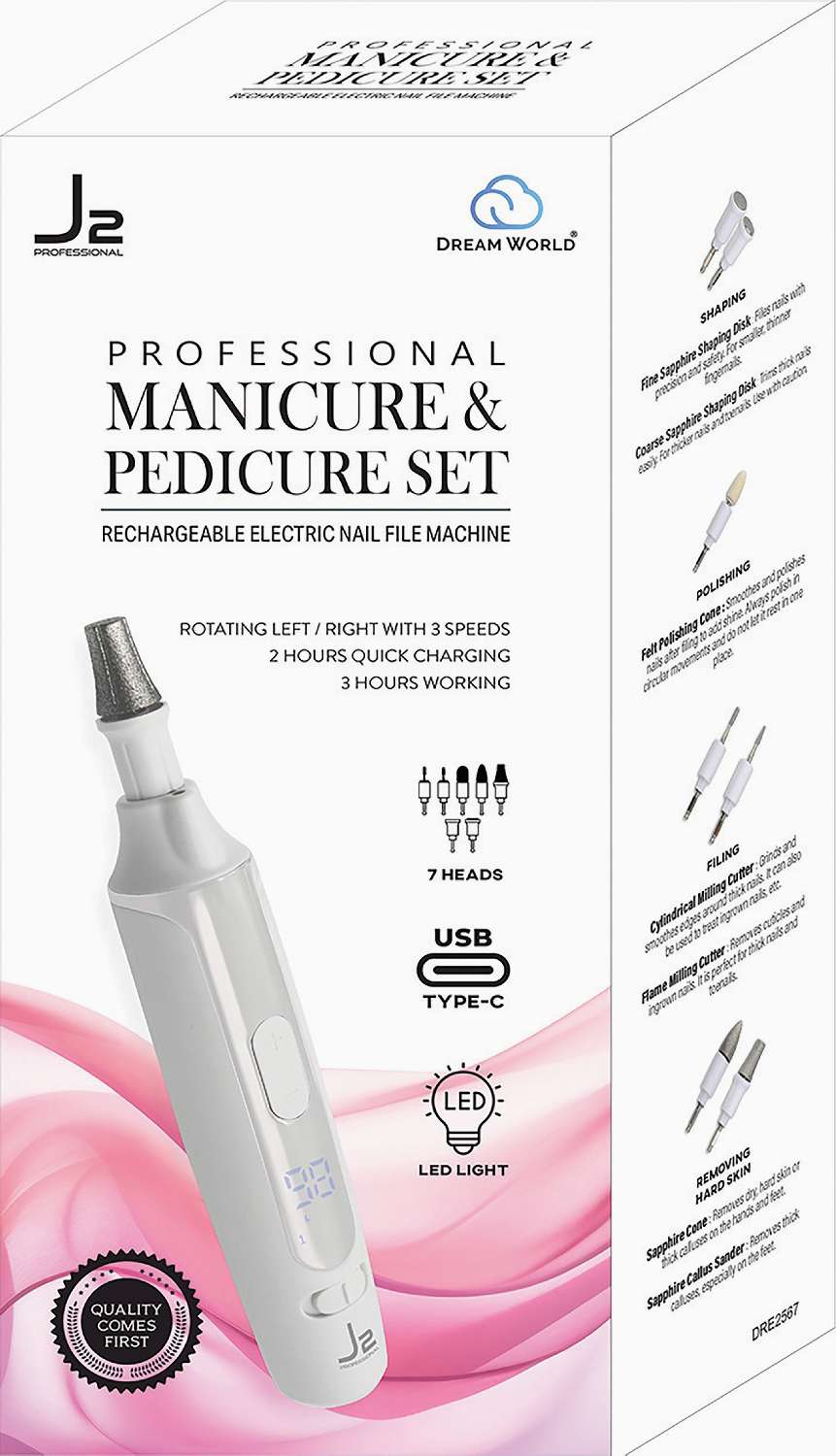 J2 MANICURE AND PEDICURE DRILL