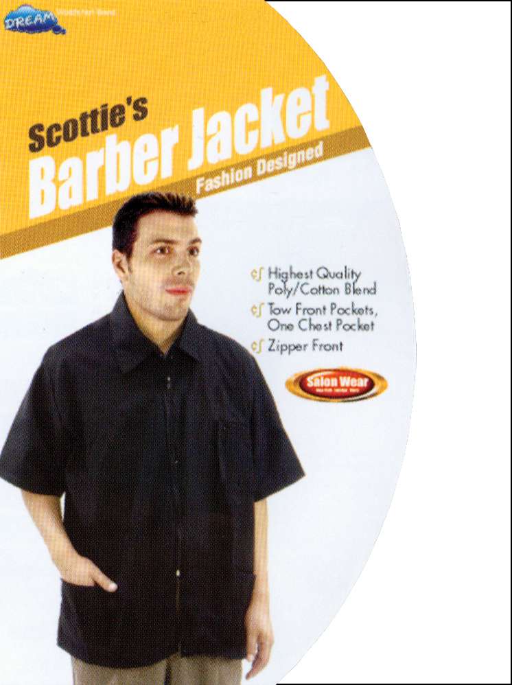 DREAM S/W-BARBER JACKET WHITE