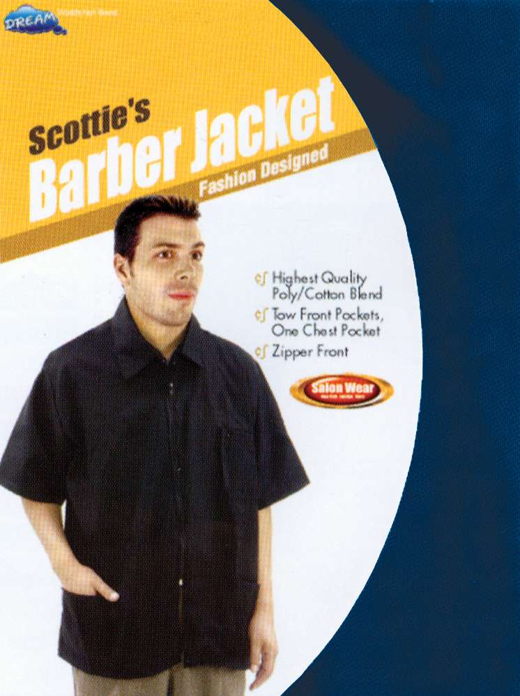 DREAM S/W-BARBER JACKET NAVY