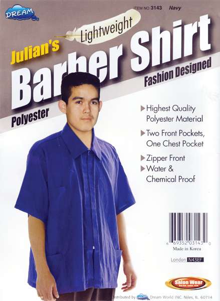 DREAM S/W-BARBER SHIRT NAVY