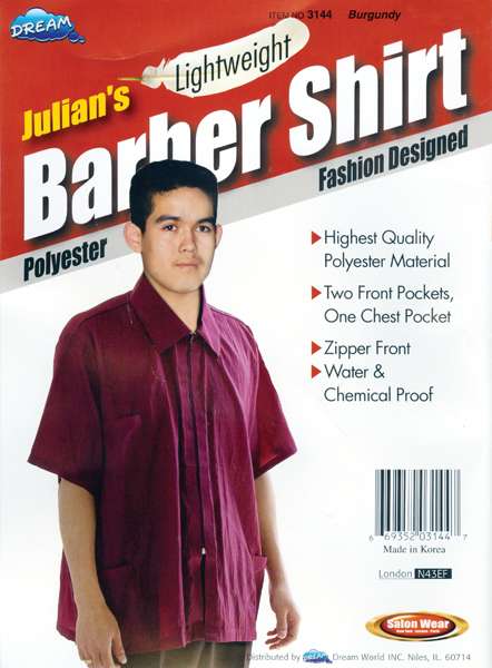 DREAM S/W-BARBER SHIRT BURGUND