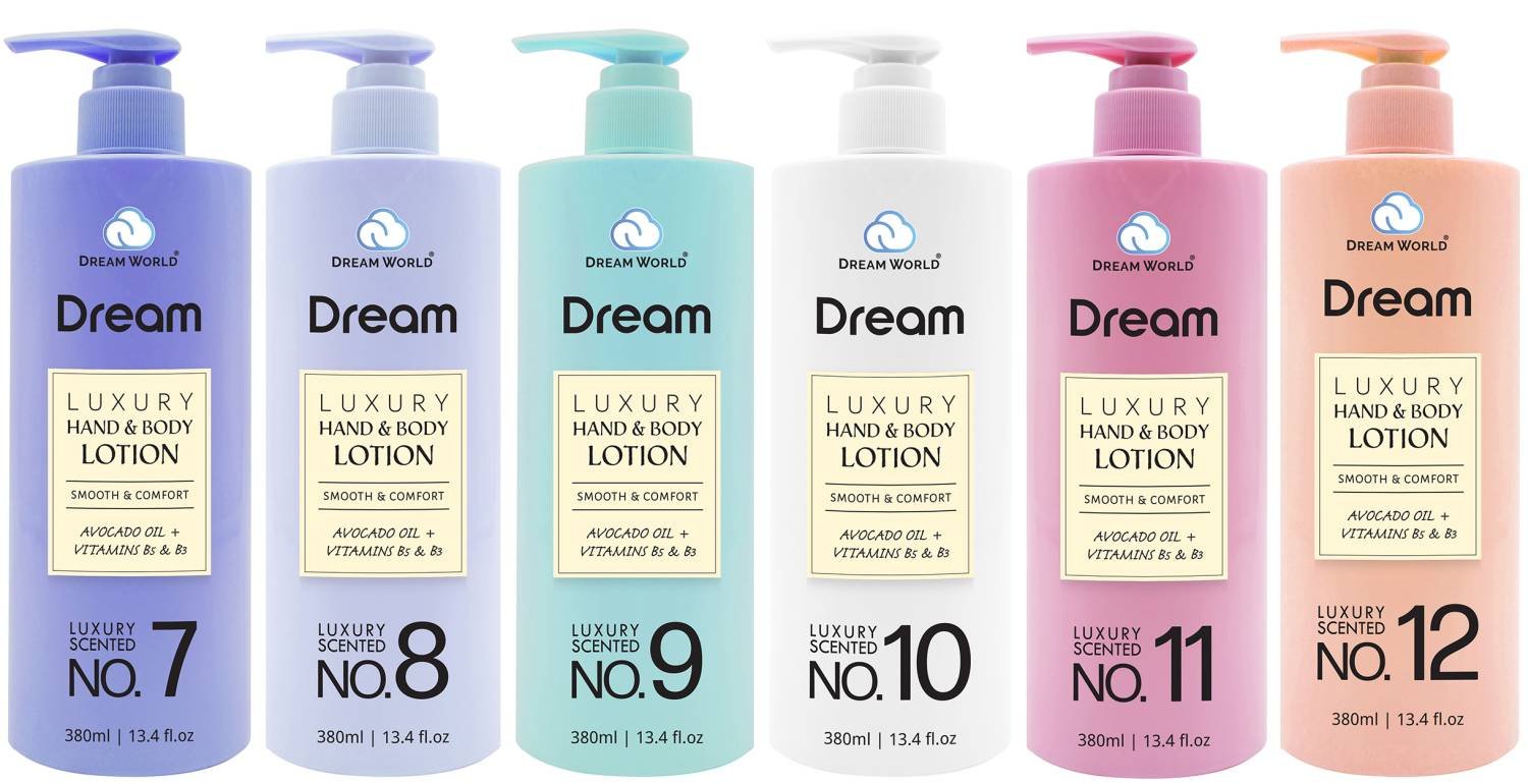 DREAM LOTION PUMP SET [36 PS/SET]#07-#12 13.4 oz
