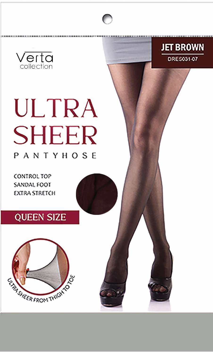 DREAM PANTY HOSE QUEEN [JET BROWN]
