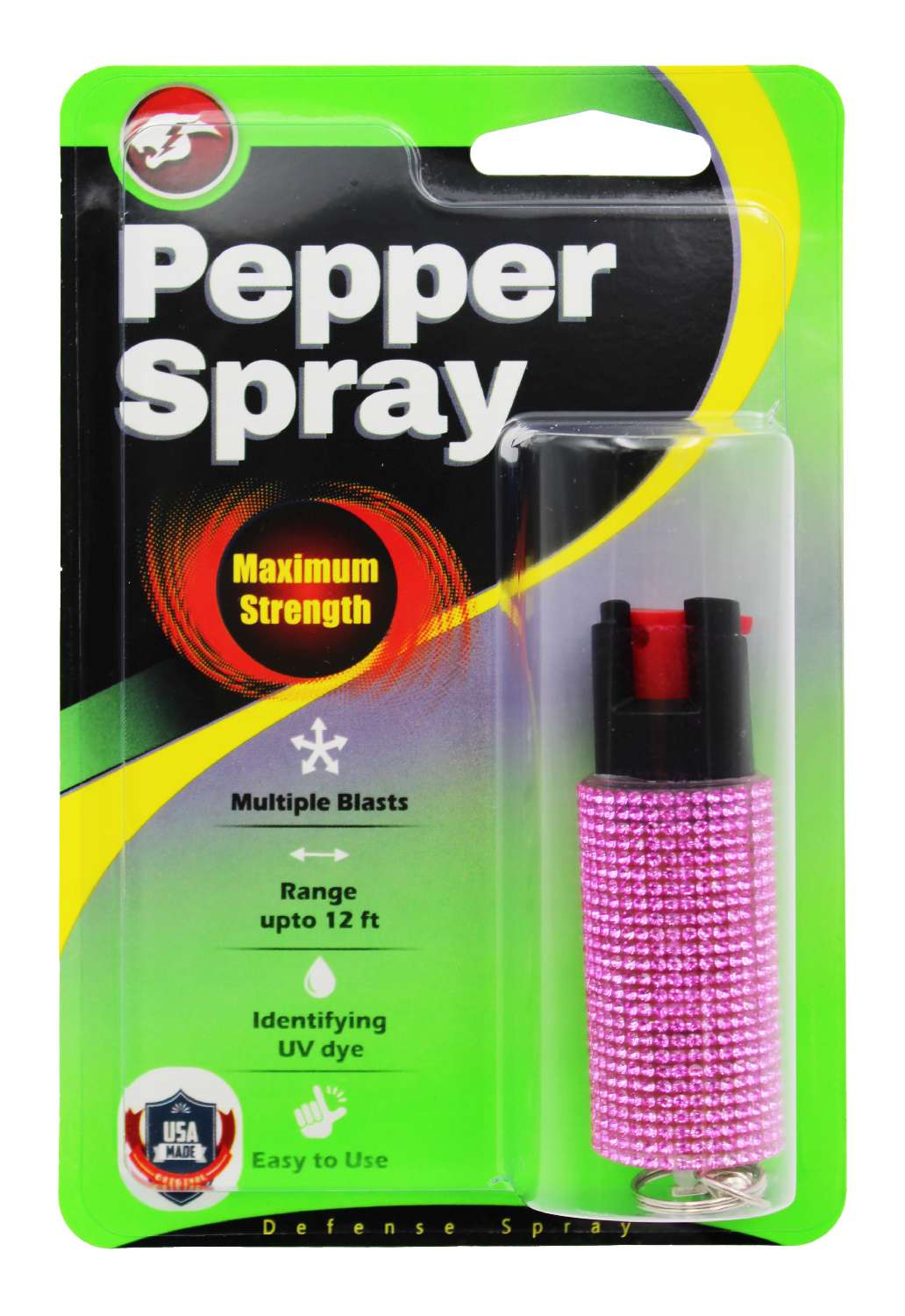 DREAM PEPPER SPRAY KEYCHAIN PINK