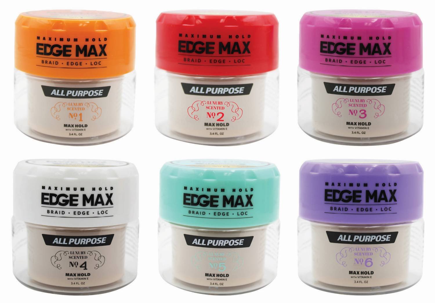 EDGE MAX ALL PURP. GEL SET2 [3.4oz-72ps]