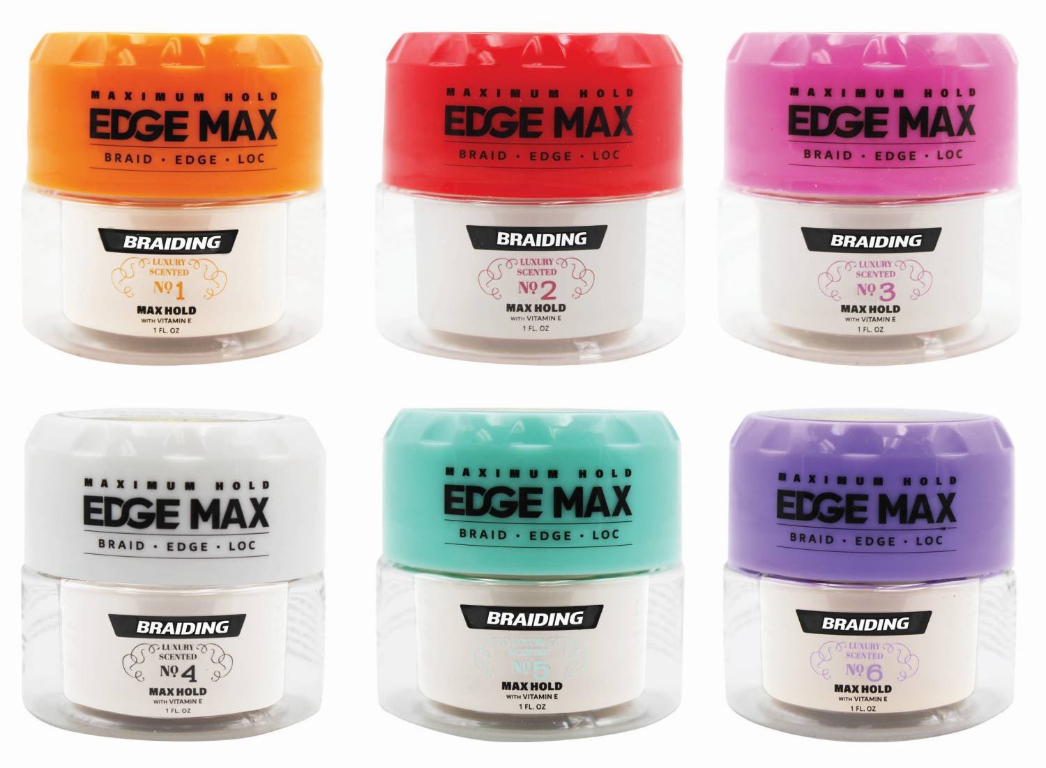 EDGE MAX BRAIDING GEL SET1 [1oz-144ps]