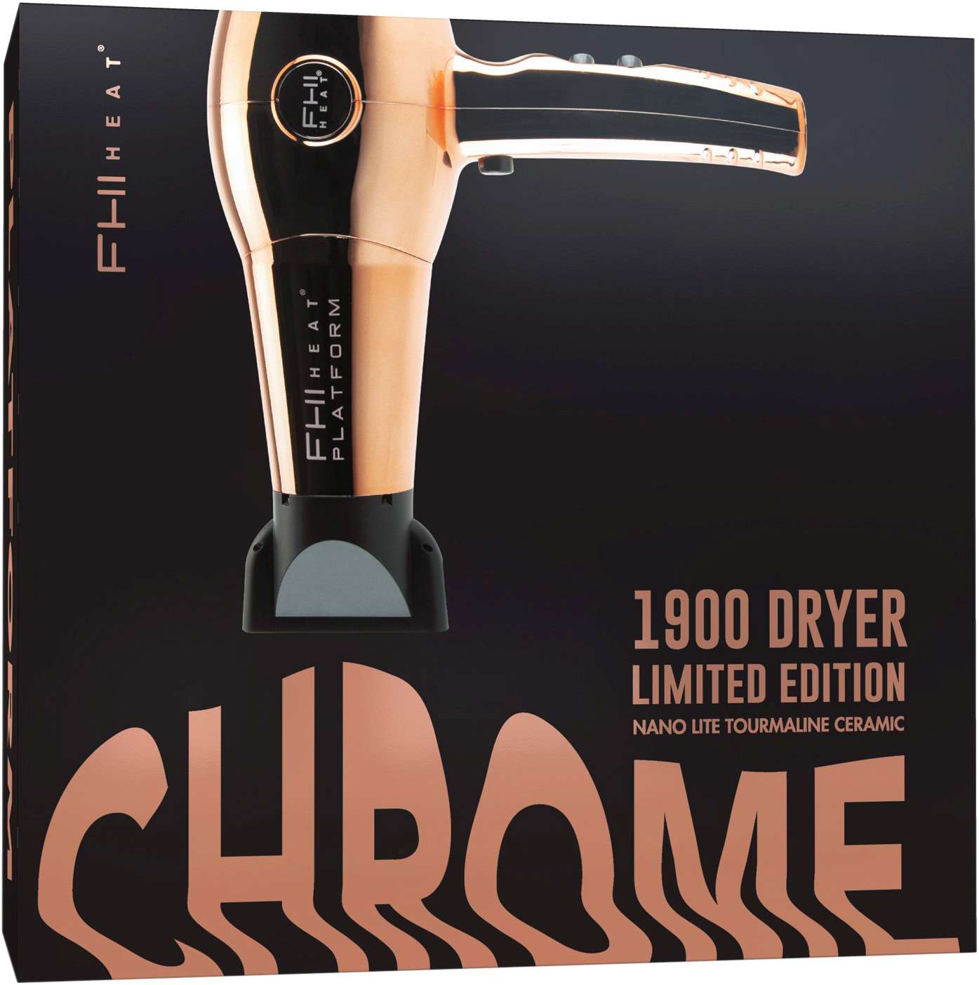 FHI PLATFORM CHROME DRYER ROSE