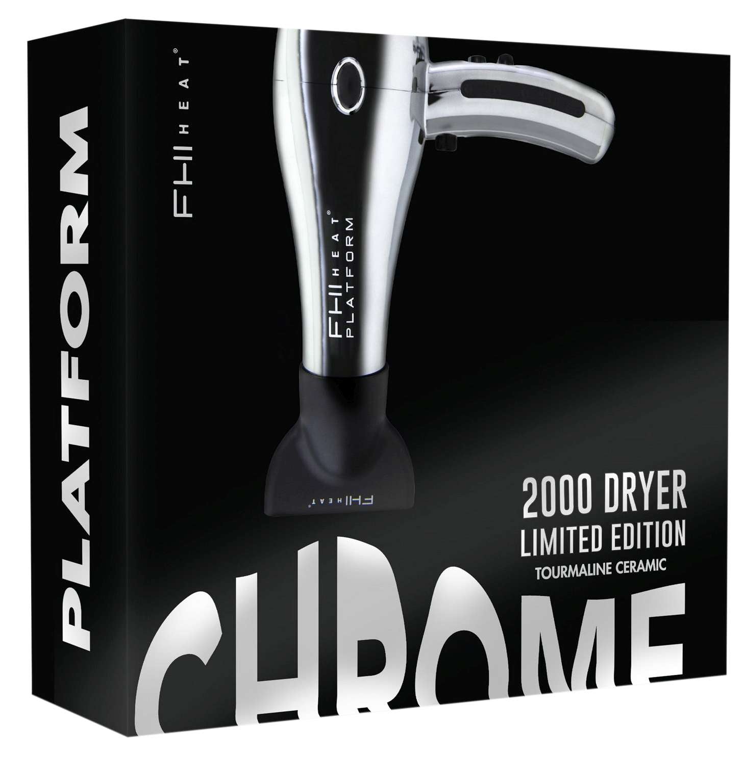 FHI PLATFORM CHROME DRYER GREY