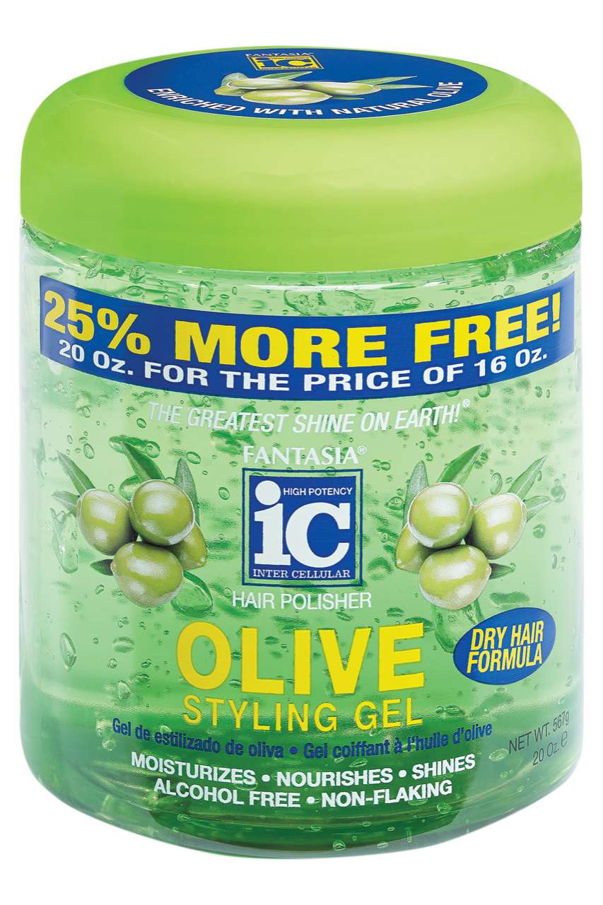 IC H/POL OLIVE STYLING GEL