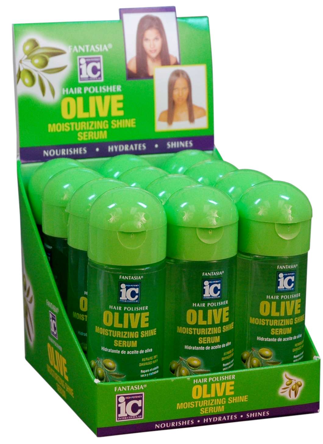 IC H/POL OLIVE POLISHER 12/DP