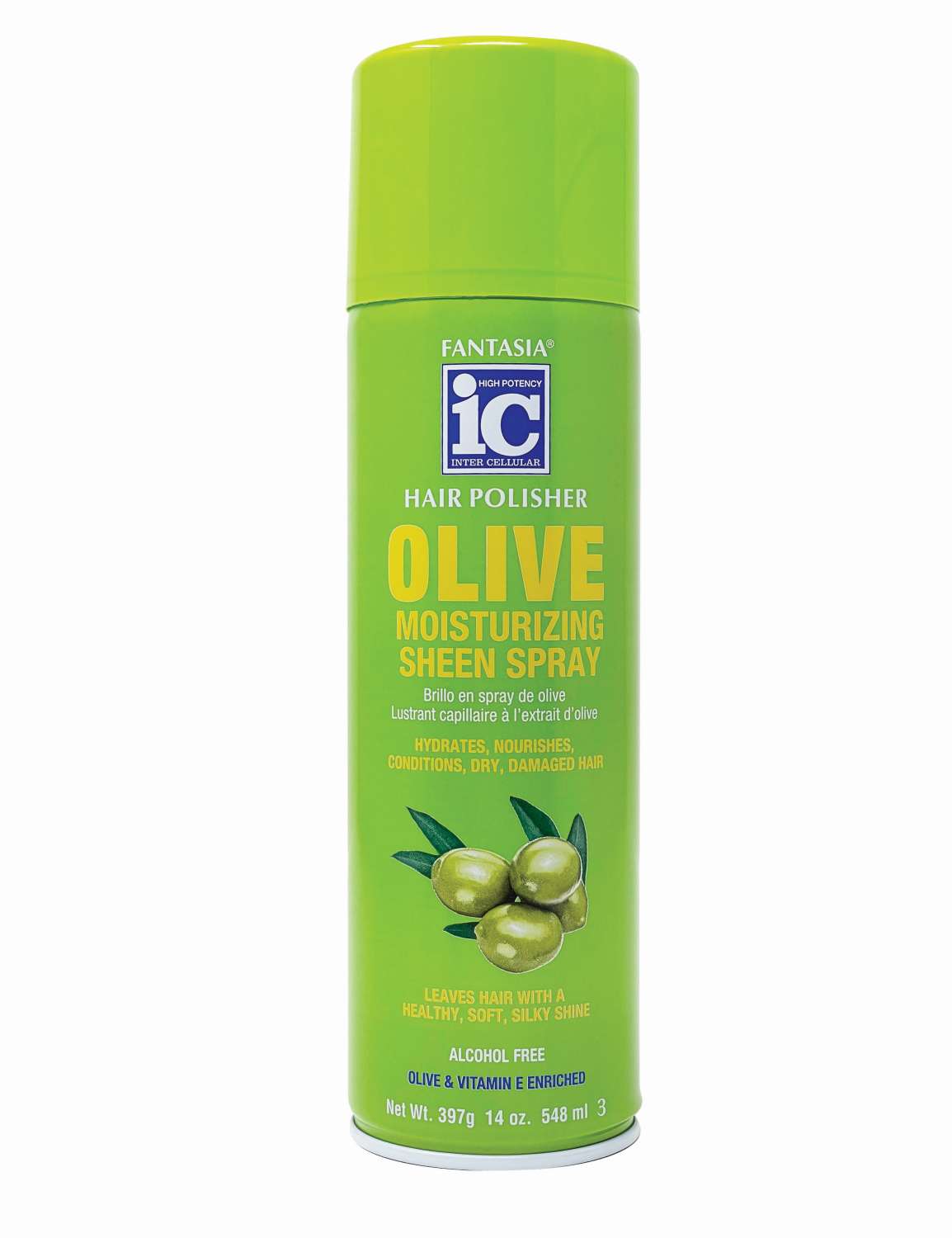 IC H/POL OLIVE SHEEN SPRAY