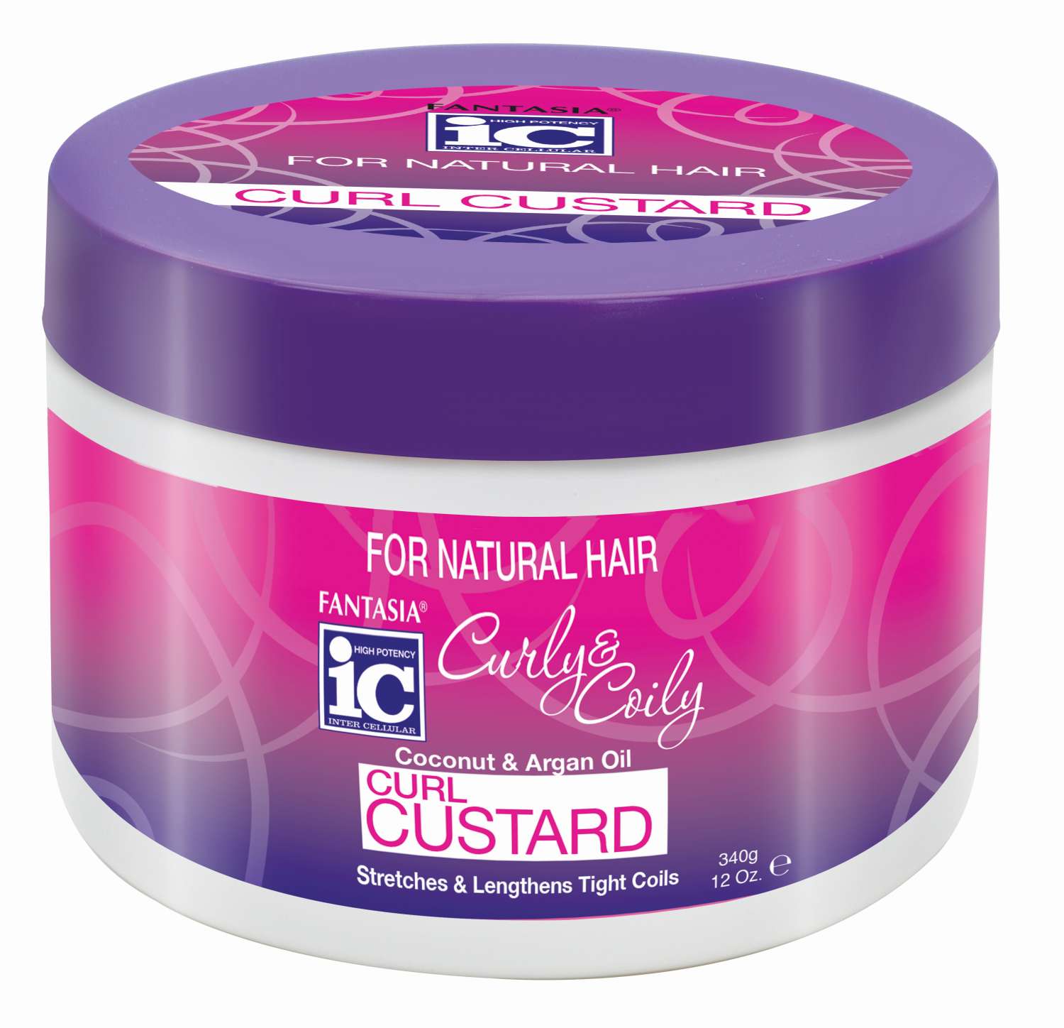 IC CURLY/COILY CURL CUSTARD