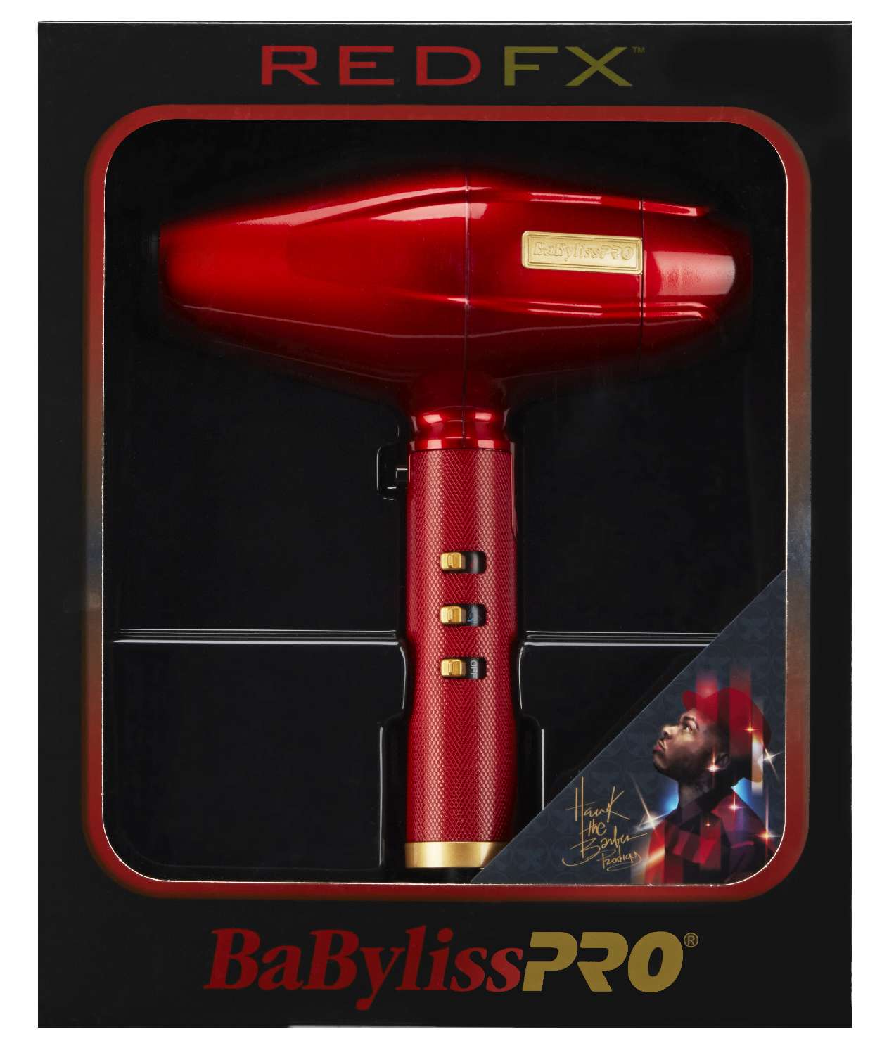 BABYLISS 4BARBER DRYER RED
