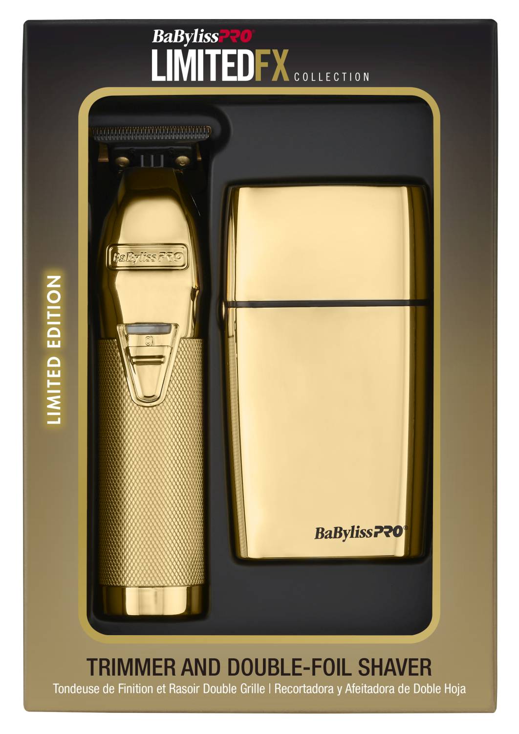 BABYLISS FX PPK TRIMMER / SHAVER GOLD