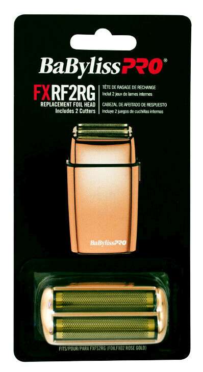 BABYLISS FX SHAVER FOIL/CUT ROSE GOLD