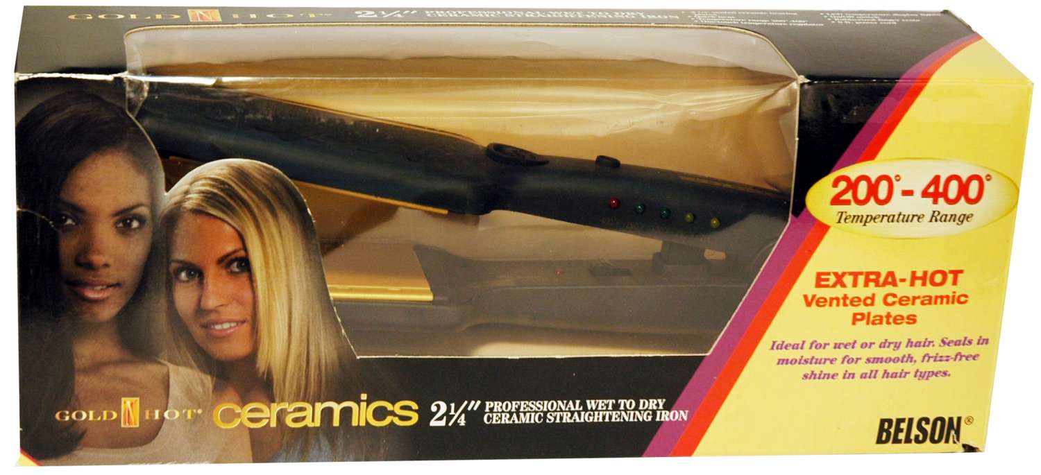 GOLD N HOT STR/CURL WET/DRY