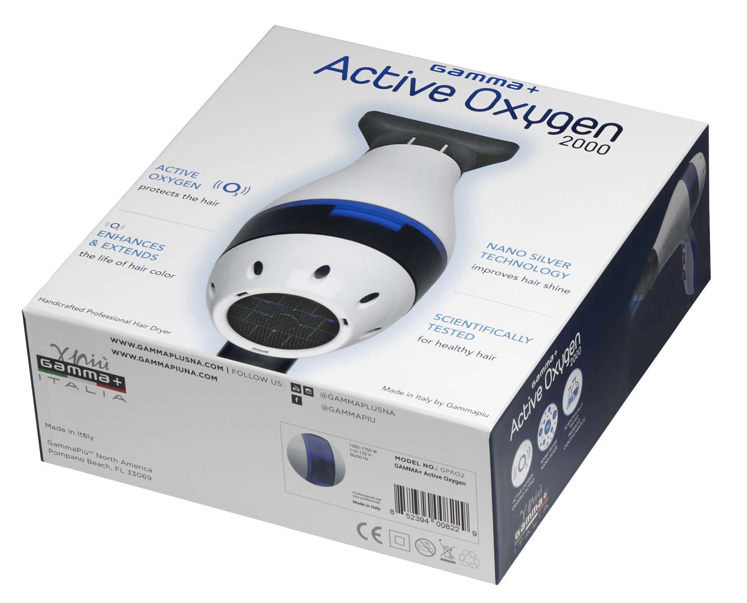 GAMMA+ DRYER ACTIVE OXYGEN