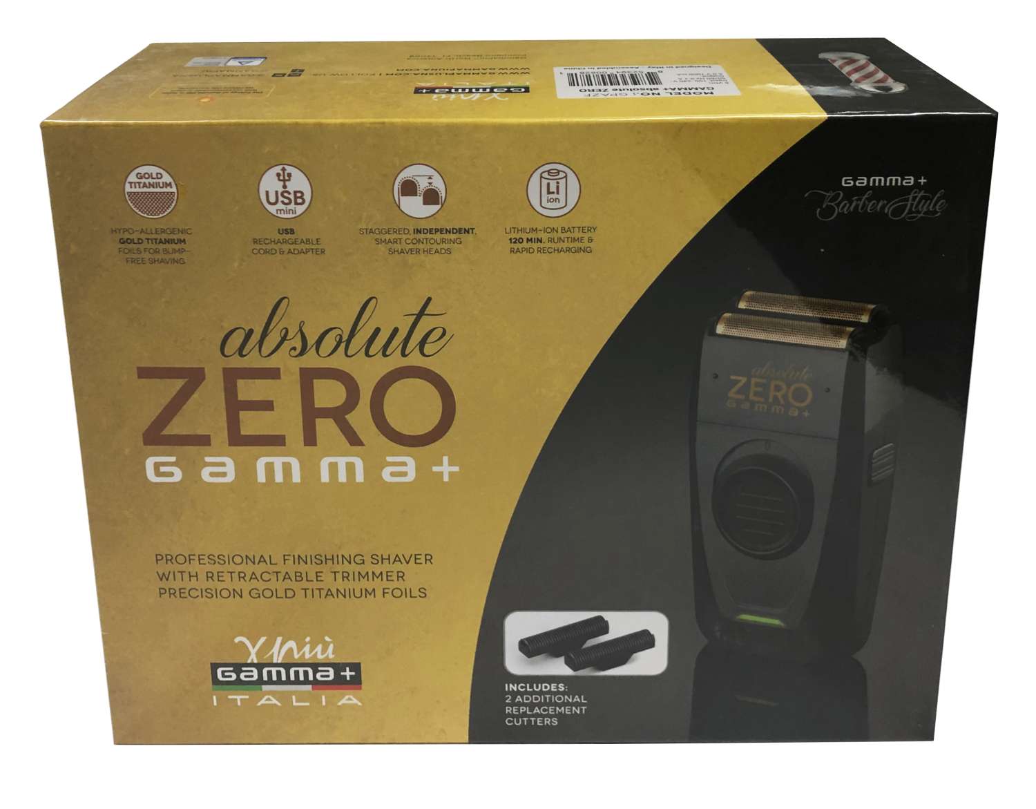 GAMMA+ SHAVER ABSOLUTE ZERO FORGED