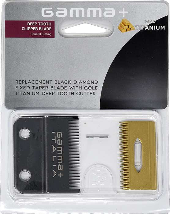 GAMMA+ BLADE CLIPPER TAPER DEEP GOLD