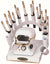 GOLD/SUP RAINBOW SET [WHITE]