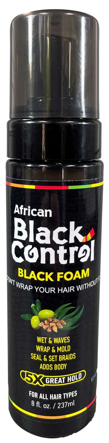 AFRICAN BLACK CONTROL BLACK FOAM
